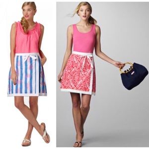 Lilly Pulitzer Reversible Stay In Your Lane Skirt